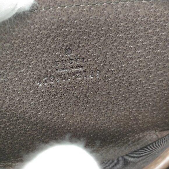 Gucci Coin Case Brown PVC 276-042825 - Picture 9 of 9